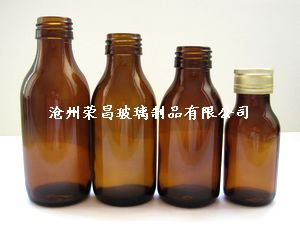 糖漿瓶(糖漿瓶,糖漿玻璃瓶,玻璃糖漿瓶)